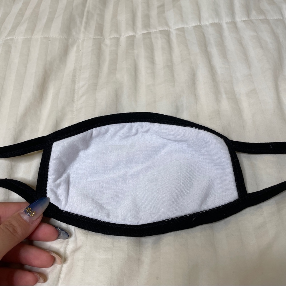 SOLD Authentic ASSC Cotton Face Mask - Picture 3 of 3